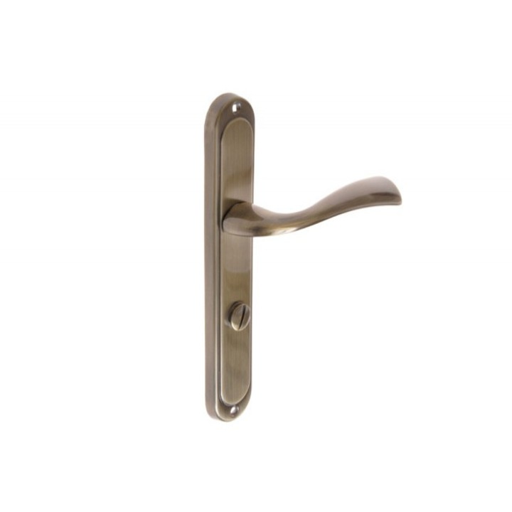 Дръжка за врата модел MORUS, WC, 72 мм, старо злато