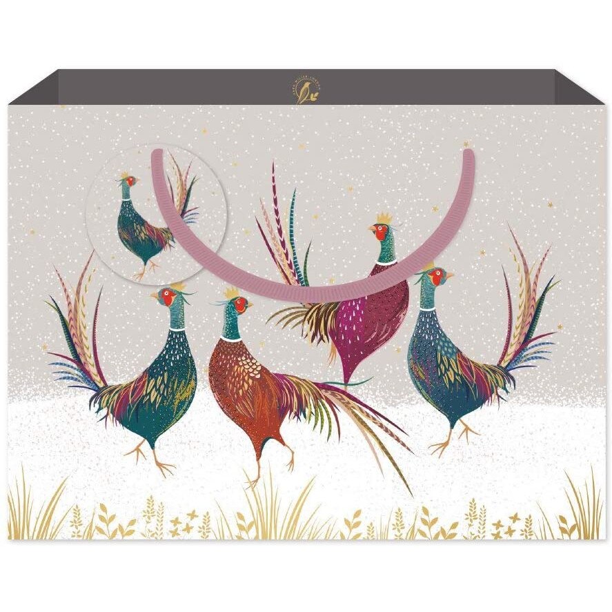 Punga pentru cadou - Sara Miller Pheasants, Cu model