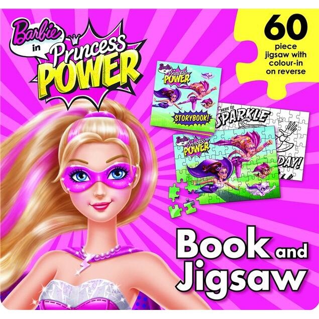Barbie Princess Power Book & Jigsaw - Mattel