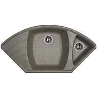 chiuveta drgans marmuragranit montare pe colt negru 2 cuve 1015 x 510 mm adancime cuva 200 mm imagen 17_0_
0