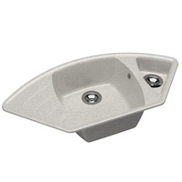 chiuveta drgans marmuragranit montare pe colt gri 2 cuve 1015 x 510 mm adancime cuva 200 mm imagen 21_0_
0