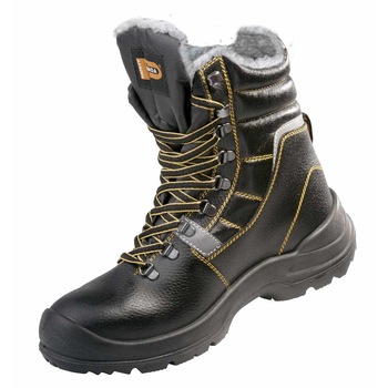 Bocanci din piele naturala, de iarna Panda Tigrotto , marime 44 Bocanci din piele naturala, de iarna Panda Tigrotto , marime 44