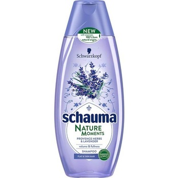Sampon SCHAUMA Nature Moments, 400 ml, cu Extract de Plante si Levantica, pentru Par Subtire Sampon SCHAUMA Nature Moments, 400 ml, cu Extract de Plante si Levantica, pentru Par Subtire