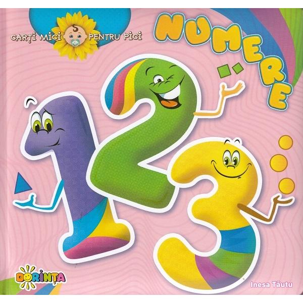Carti mici pentru pici. 123: numere - Inesa Tautu