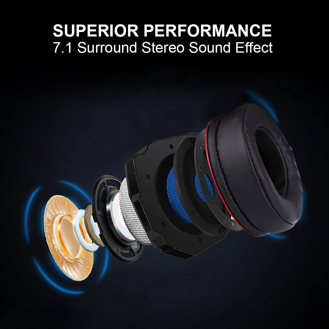Casti Stereo X-LSWAB SuperLaser M9A2, Control Volum, LED, Microfon incorporat, Gri
