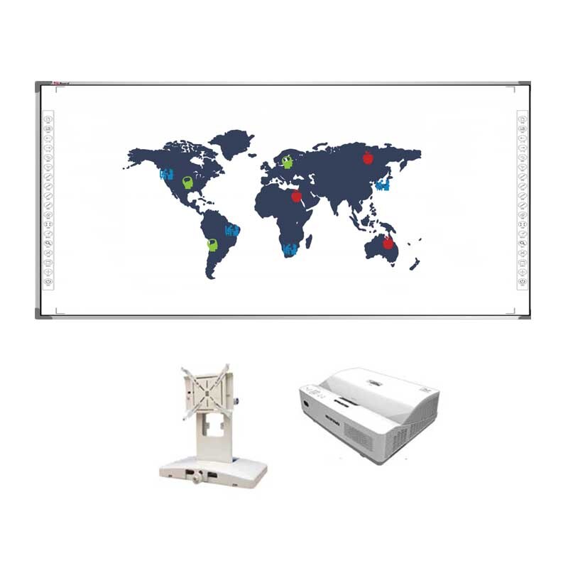 Pachet interactiv IQBoard Evolution Wide UST 150 inch Next Gen, dimensiune imagine ultra wide