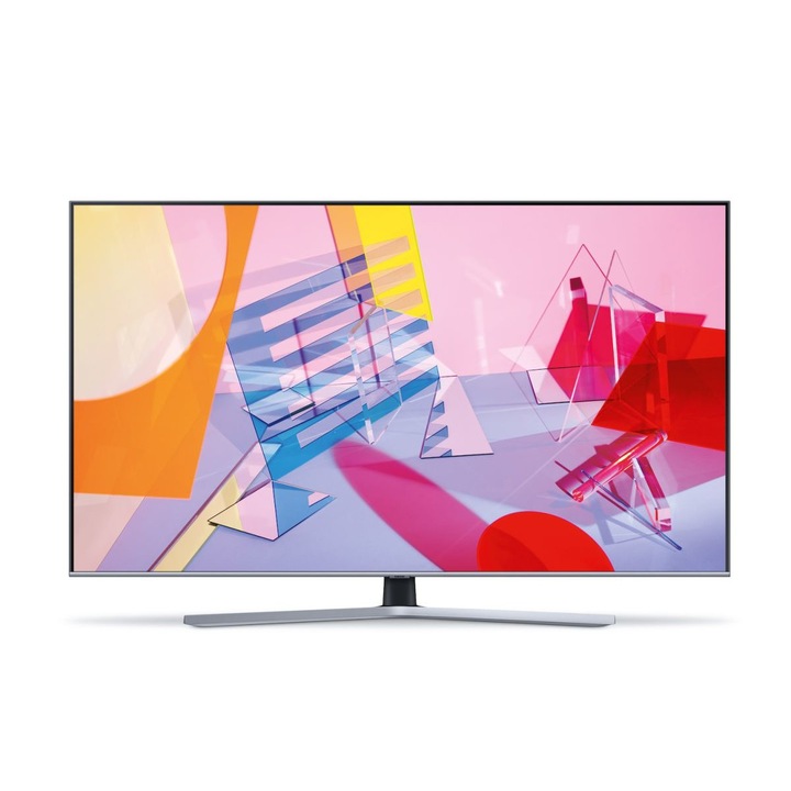 Televizor QLED Smart TV 4k, 165 cm, Samsung GQ65Q67TGU, Titanium