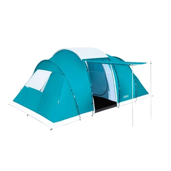 Cort camping Bestway MCT, 6 persoane, poliester, 490 x 280 x 200 cm Cort camping Bestway MCT, 6 persoane, poliester, 490 x 280 x 200 cm
