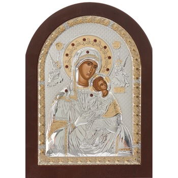 Icoana Maica Domnului Amolyntos Argint 10x14 cm ClassGifts Icoana Maica Domnului Amolyntos Argint 10x14 cm ClassGifts