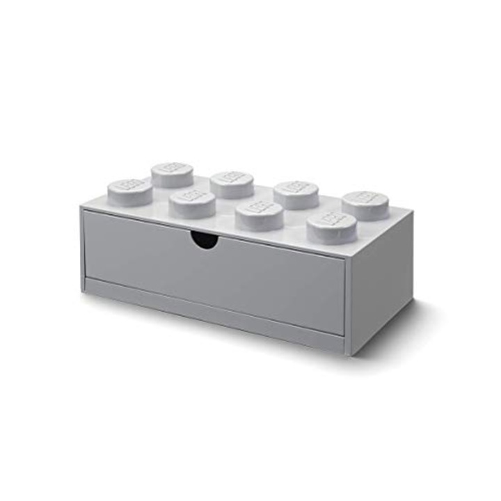Sertar de birou LEGO 2x4 gri, 40211740