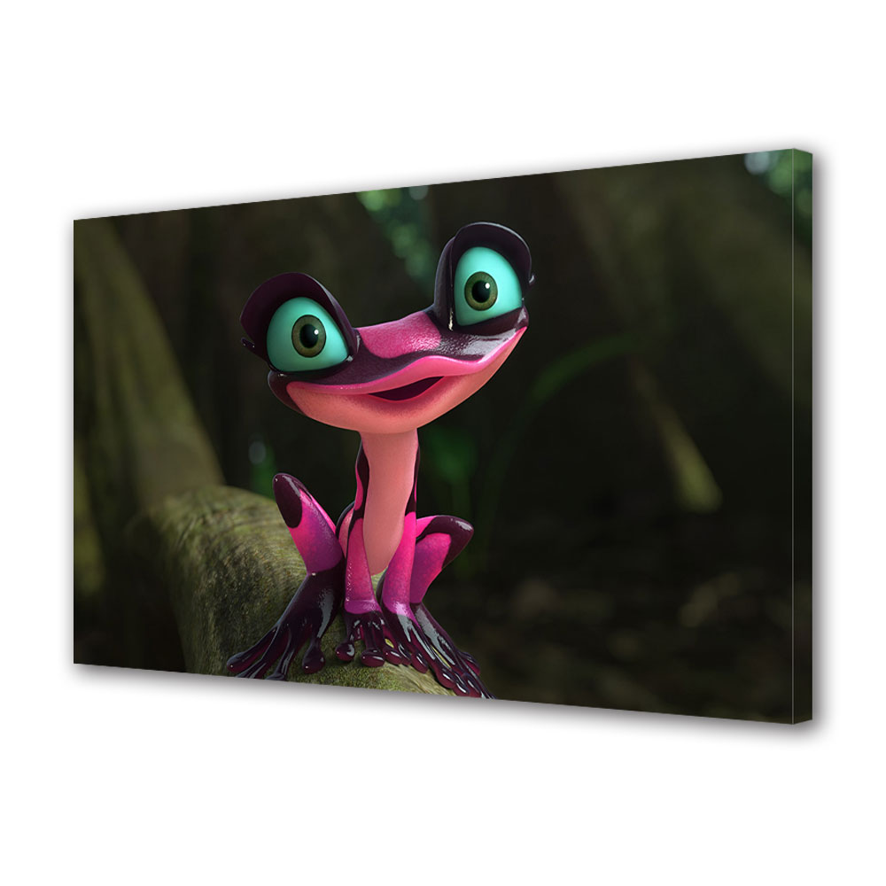 Tablou Canvas Pentru Copii Premium Art Kids Rio 2 14 Gabi The Pink Frog 80 X 160 Cm Emag Ro