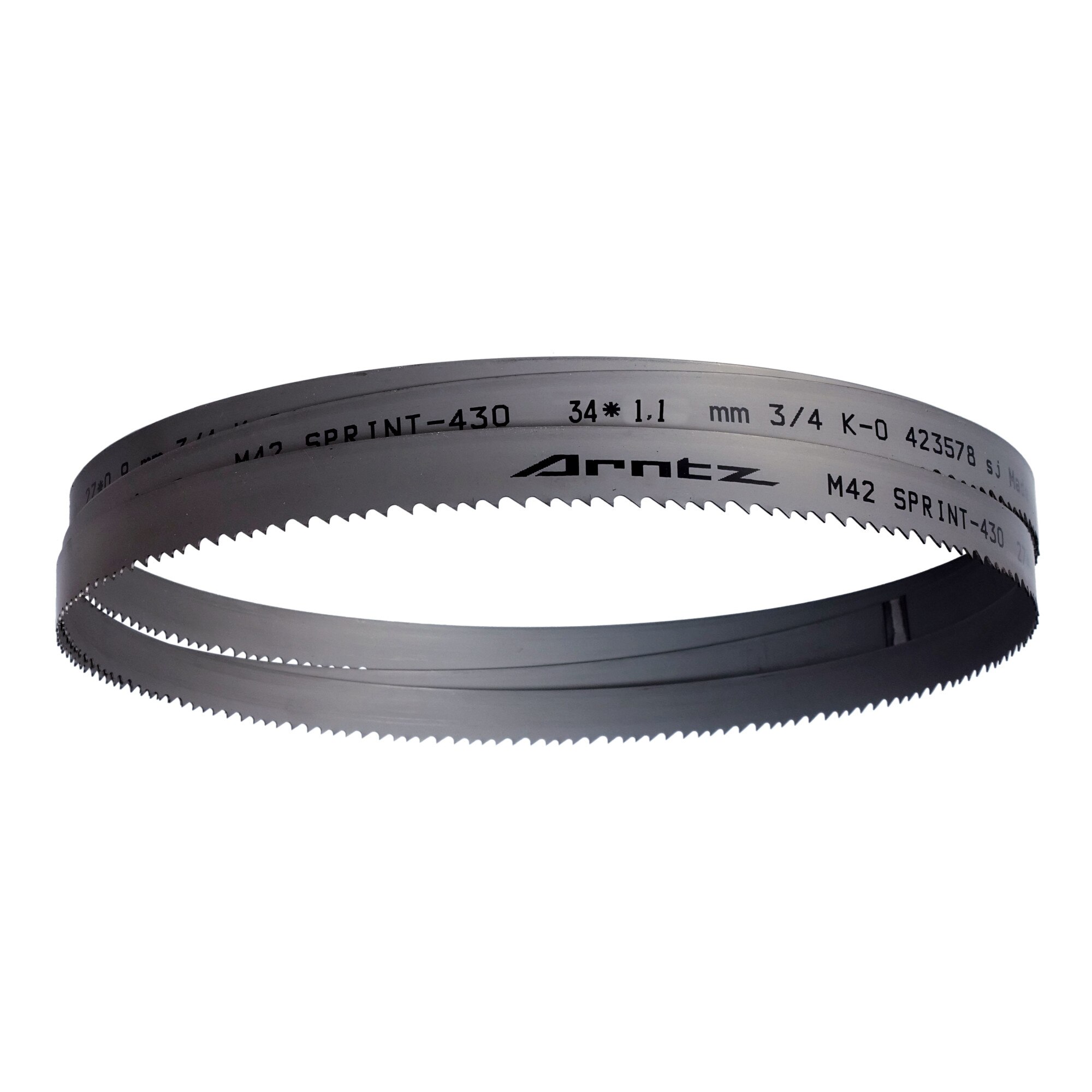 Set 3 Panze 4300x34x1.1x3/4 fierastrau panglica Pilous ARG 400 S.A.F, banda debitare metal Arntz Sprint bimetal M42