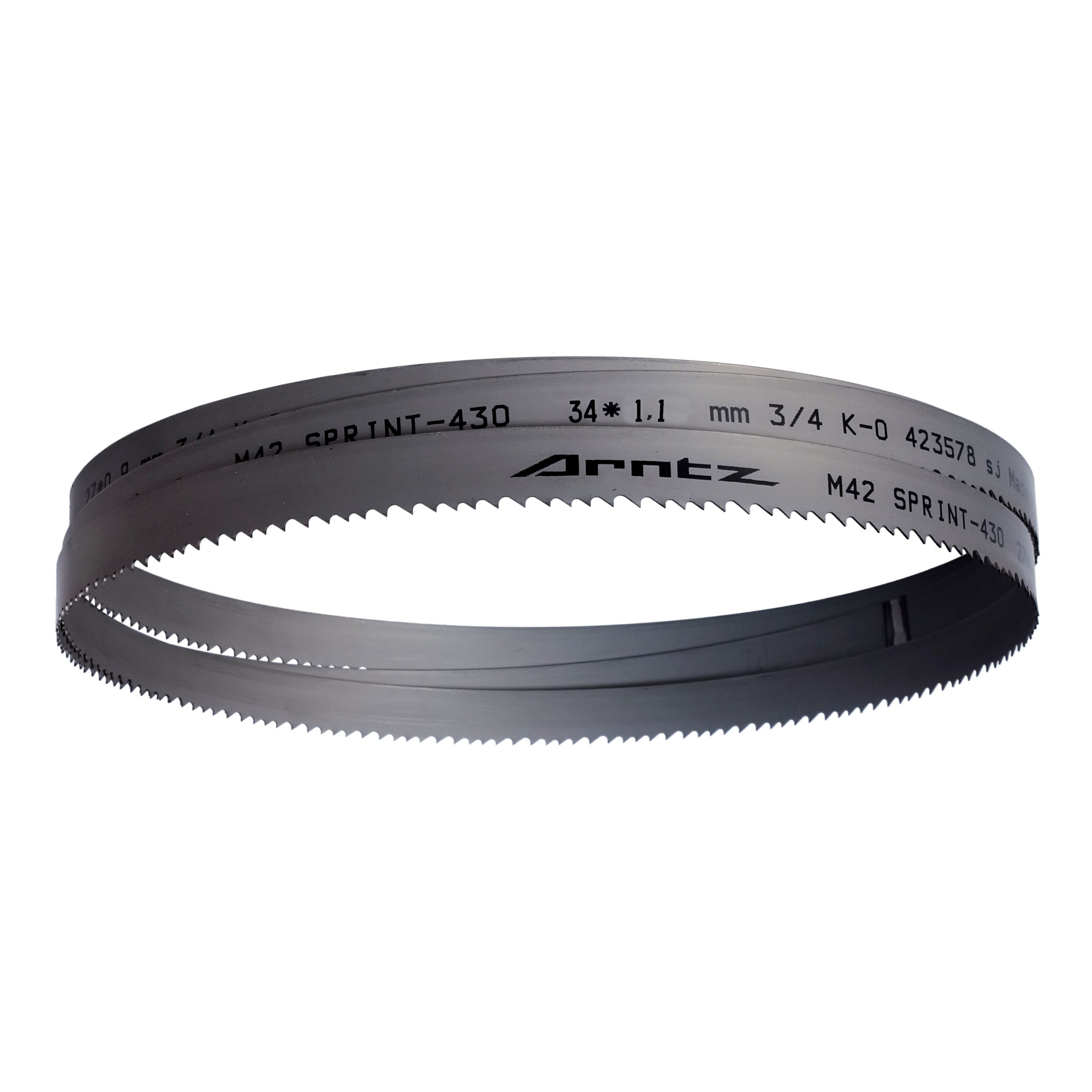 Set 3 Panze 4400x34x1.1x3/4 fierastrau panglica Pilous PP 501 CNC, banda debitare metal Arntz Sprint bimetal M42