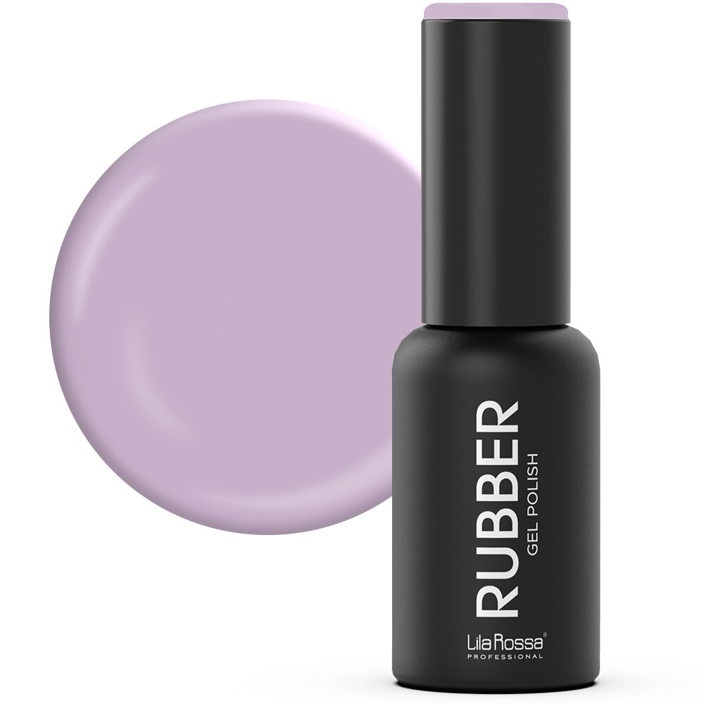 Oja semipermanenta, Lila Rossa, Rubber, 006, Soft Tulip, Lucios, 7 ml