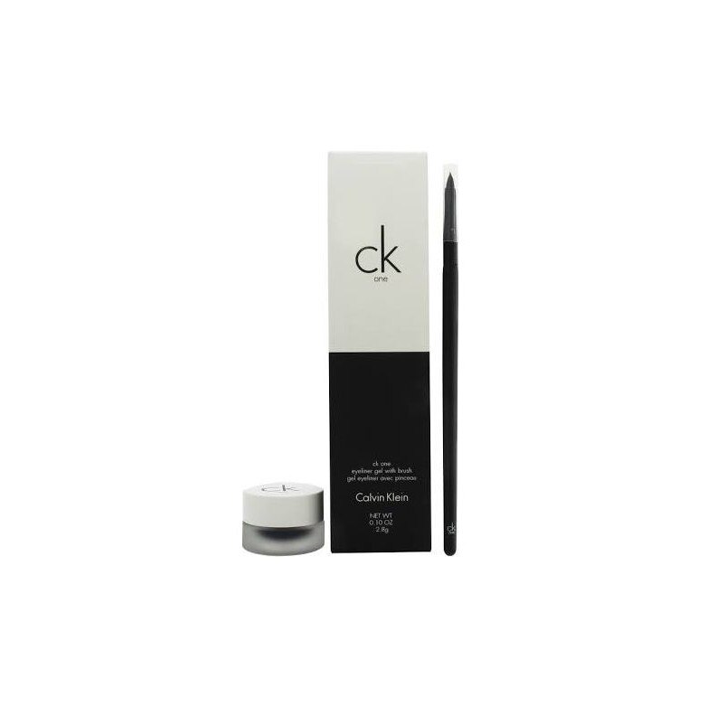 Tus ochi Calvin Klein Ck One, cu pensula, culoare 400 albastru