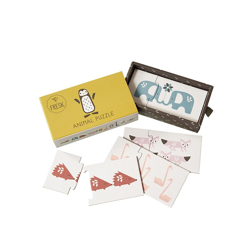 Puzzle cu animale Fresk