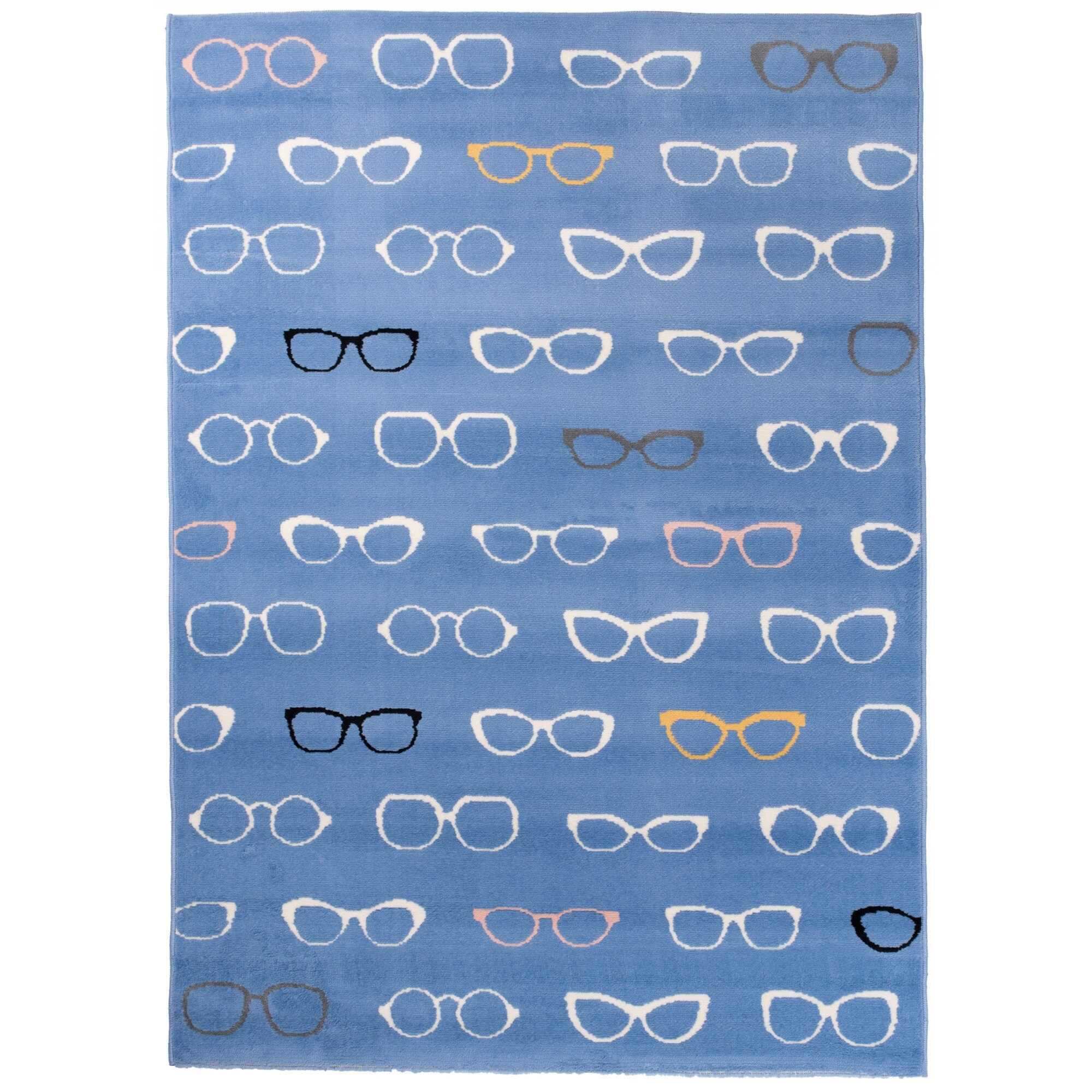 Covor Xeno Abstracy Modern Chemex Dywany 33493/031 albastru 120x170