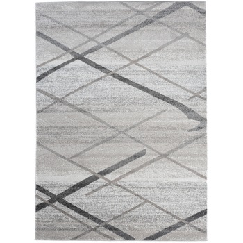 Covor Lux Verso Modern Chemex 1100A A7C 52 gri 140x190 Covor Lux Verso Modern Chemex 1100A A7C 52 gri 140x190
