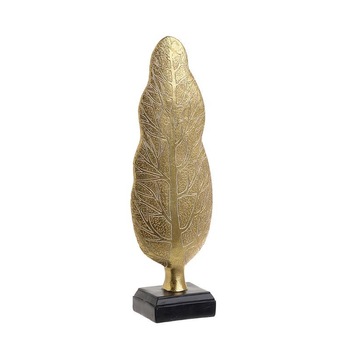 Decoratiune copac din rasina, negru/gold, 10 x 7 x 32 cm Decoratiune copac din rasina, negru/gold, 10 x 7 x 32 cm