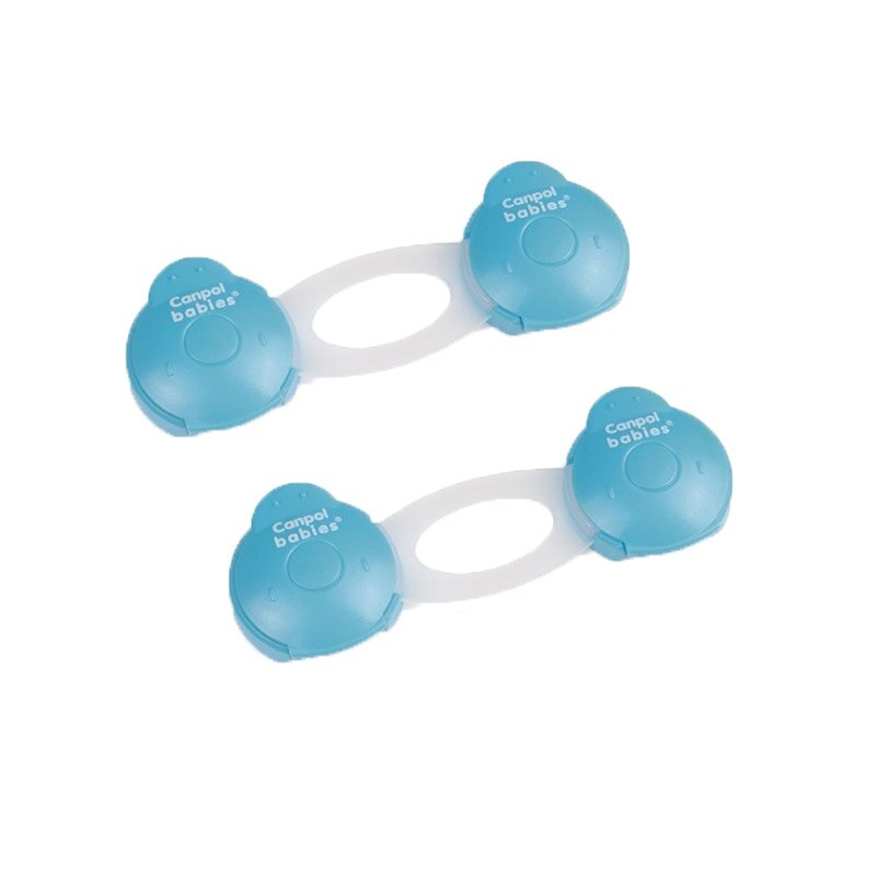 Set 2 protectii pentru mobilier Canpol Babies 74/011AL, Albastru