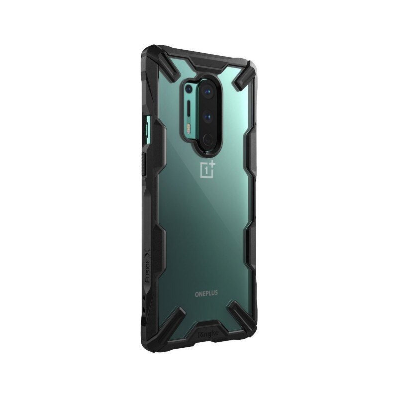 Husa Premium Ringke Fushion X Pentru Oneplus 8 Pro ,negru