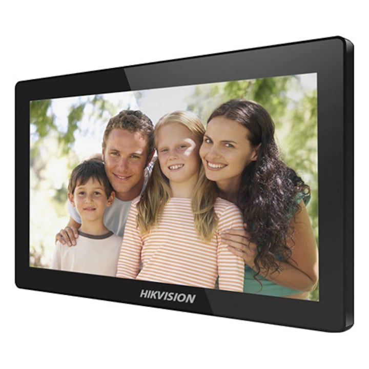 Monitor videointerfon TCP/IP Wireless, Touch Screen IPS-TFT LCD 10" - HikVision DS-KH8520-WTE1