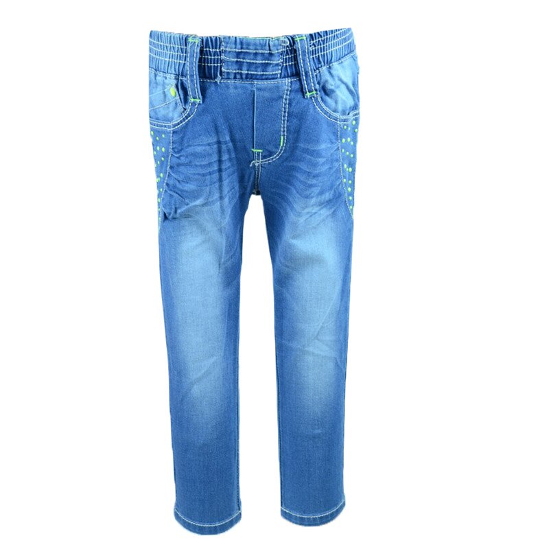 Blugi pentru fete Happy House KK1209, Albastru, 98