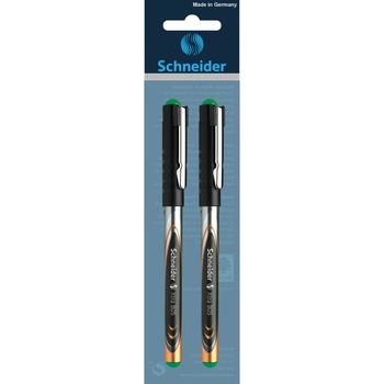 Roller varf cilindric 0.5mm Schneider Xtra 805, Verde, 2 buc/set Roller varf cilindric 0.5mm Schneider Xtra 805, Verde, 2 buc/set