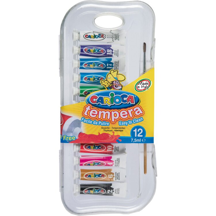 Tempera Carioca 12x7.5 ml