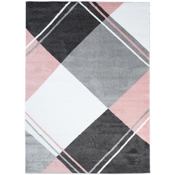 Covor Lux Verso Modern Chemex 4725A A7C 41 roz 200x290 Covor Lux Verso Modern Chemex 4725A A7C 41 roz 200x290