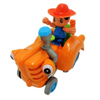 Tractor fermier cu lumini si sunete, +1an Tractor fermier cu lumini si sunete, +1an