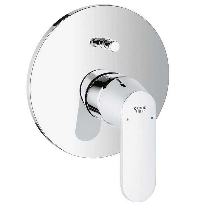 Grohe beépíthető króm kád csaptelep elválasztóval