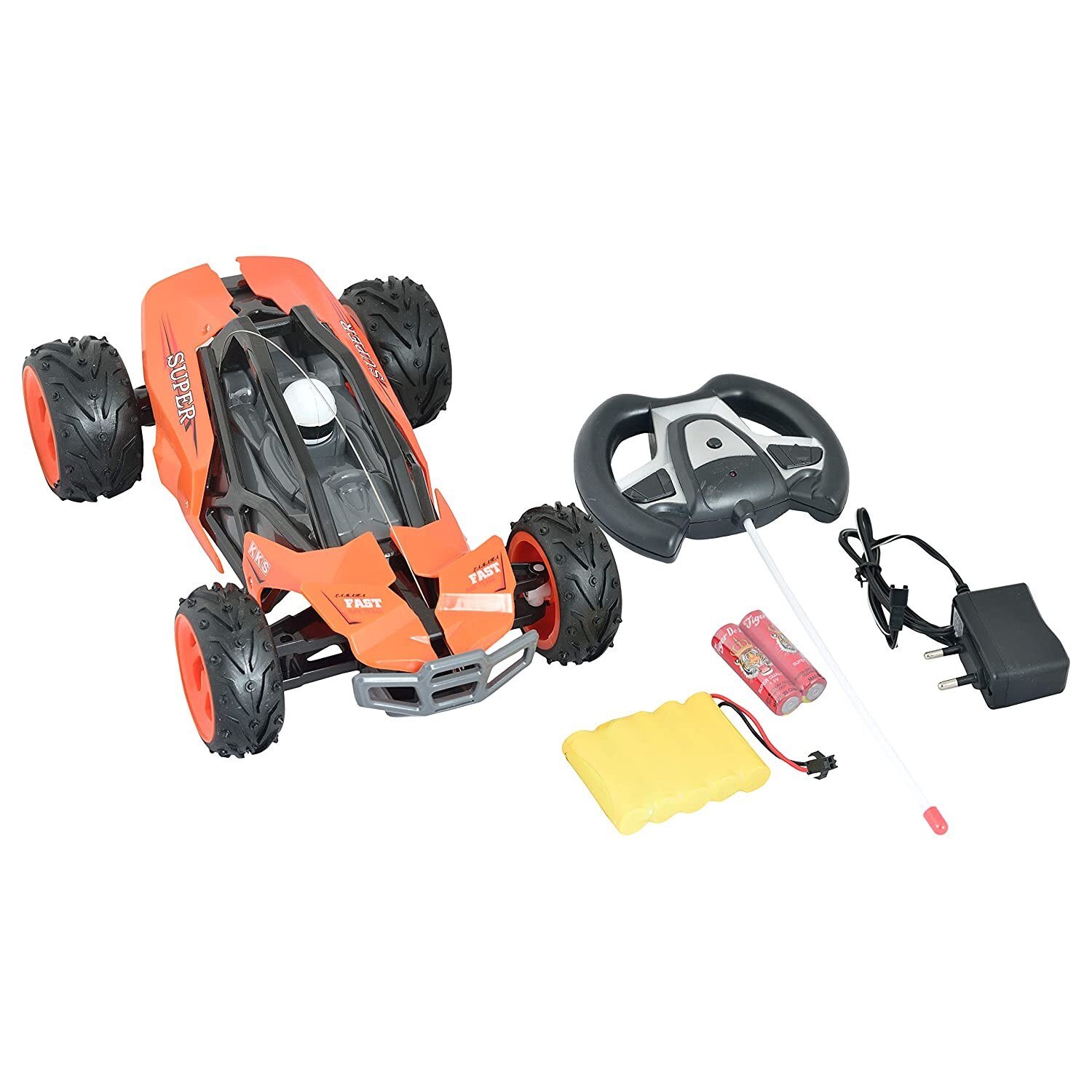 Masinuta Buggy cu telecomanda , cu roti mari, 1:16, 28x20x20 cm