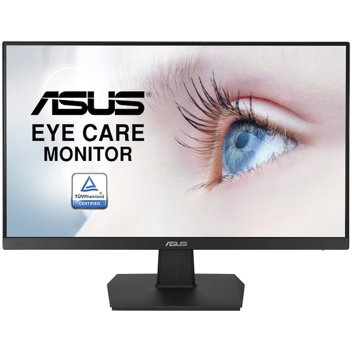ASUS VA27EHE Eye Care Monitor, 27 ", IPS, Full HD, káva nélküli, 75Hz, Adaptive-Sync, Low Blue Light, Flicker Free, falra szerelhető