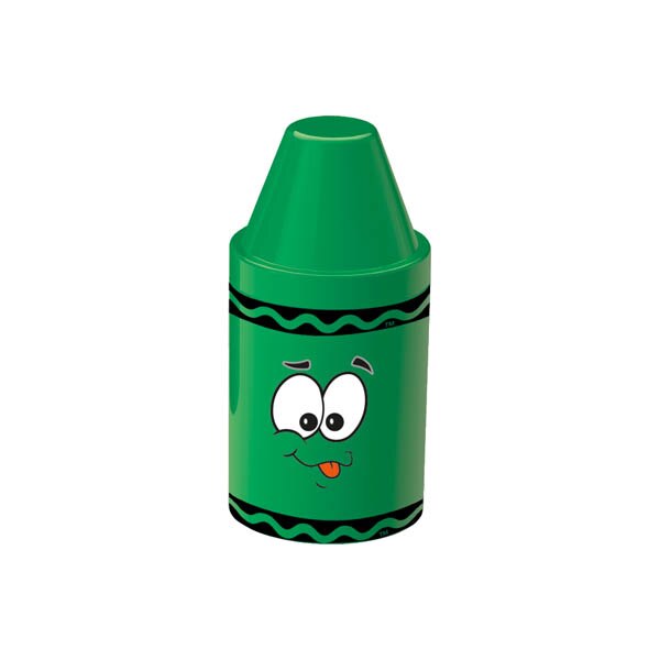 Suport pentru creioane si carioci Crayola, mic, verde