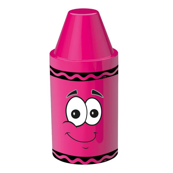 Suport pentru creioane si carioci Crayola, mare, roz