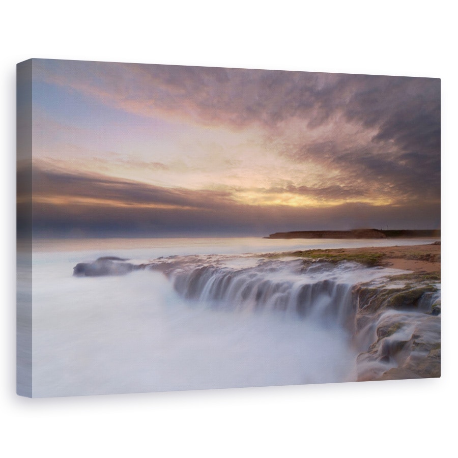 Tablou canvas - Cascada, Peisaj, Ocean, Coasta, 80 x 120 cm