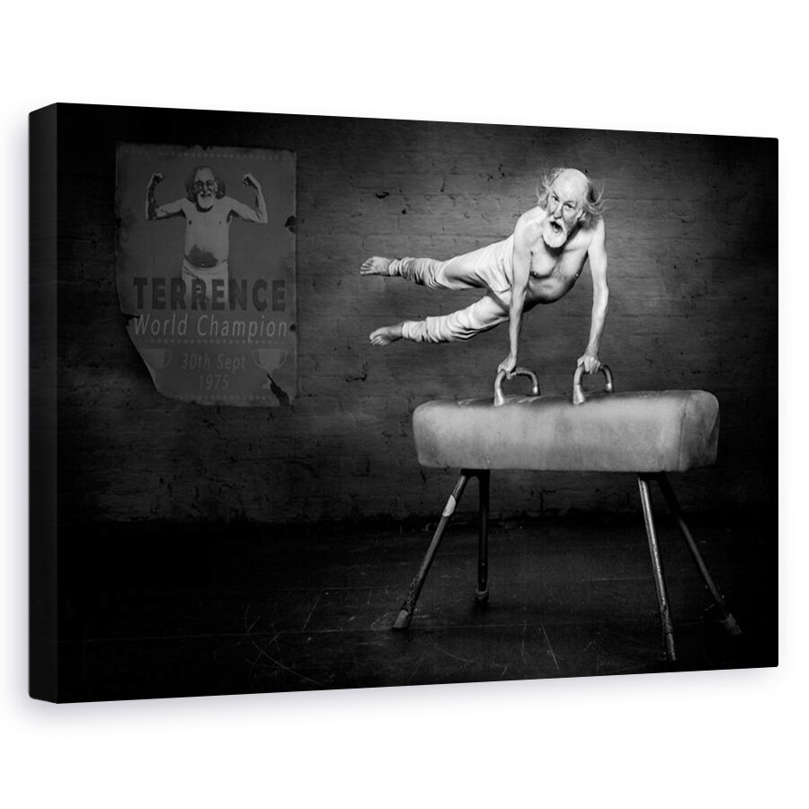 Tablou canvas - in forma, Flori, Putere, Distractie, Amuzant, 80 x 120 cm