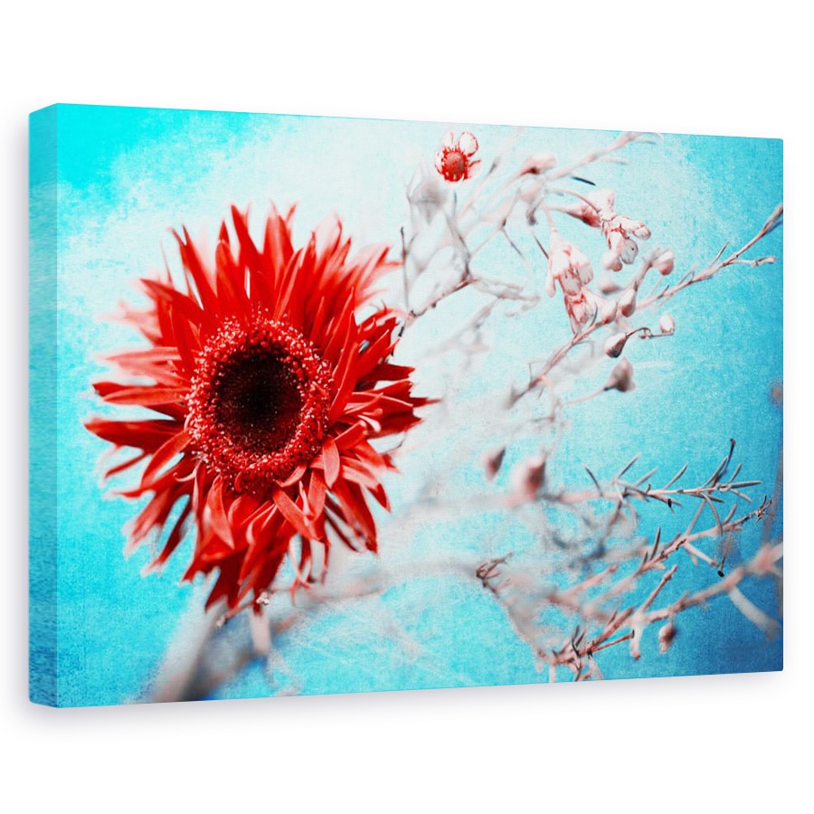 Tablou canvas - Galbenele, Flori, Inflorit, Galben, 40 x 60 cm
