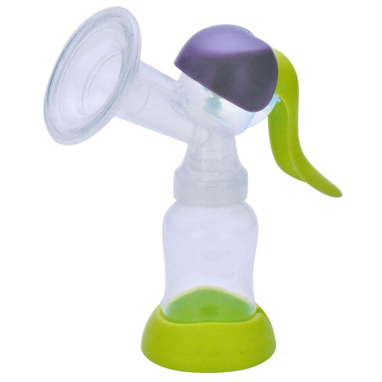 Pompa pentru san, Zola®, din silicon, verde cu mov