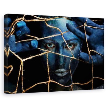 Tablou canvas - Specii pe cale de disparitie, Portret, Corp, Capcana, inchisoare, 60 x 90 cm Tablou canvas - Specii pe cale de disparitie, Portret, Corp, Capcana, inchisoare, 60 x 90 cm