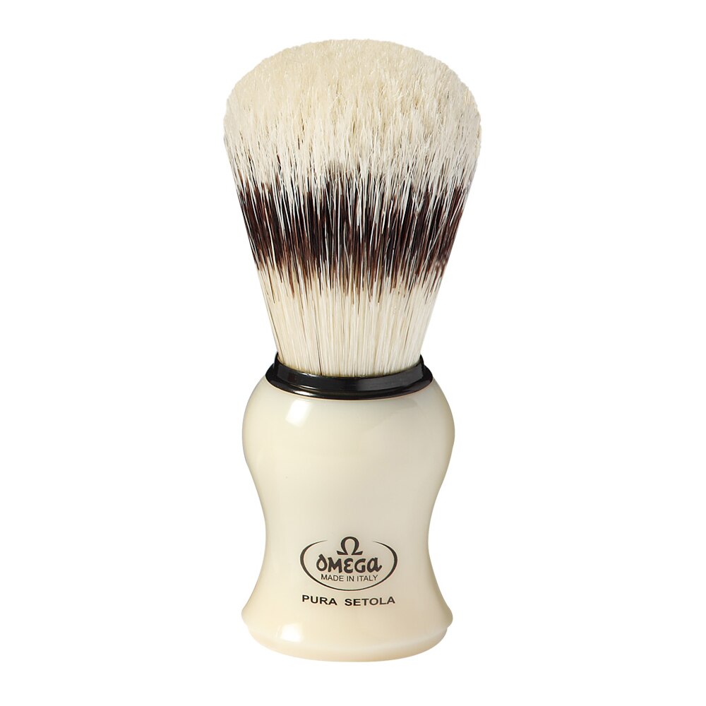 Pamatuf Omega Pure Bristle cu par de porc si maner de plastic 80266