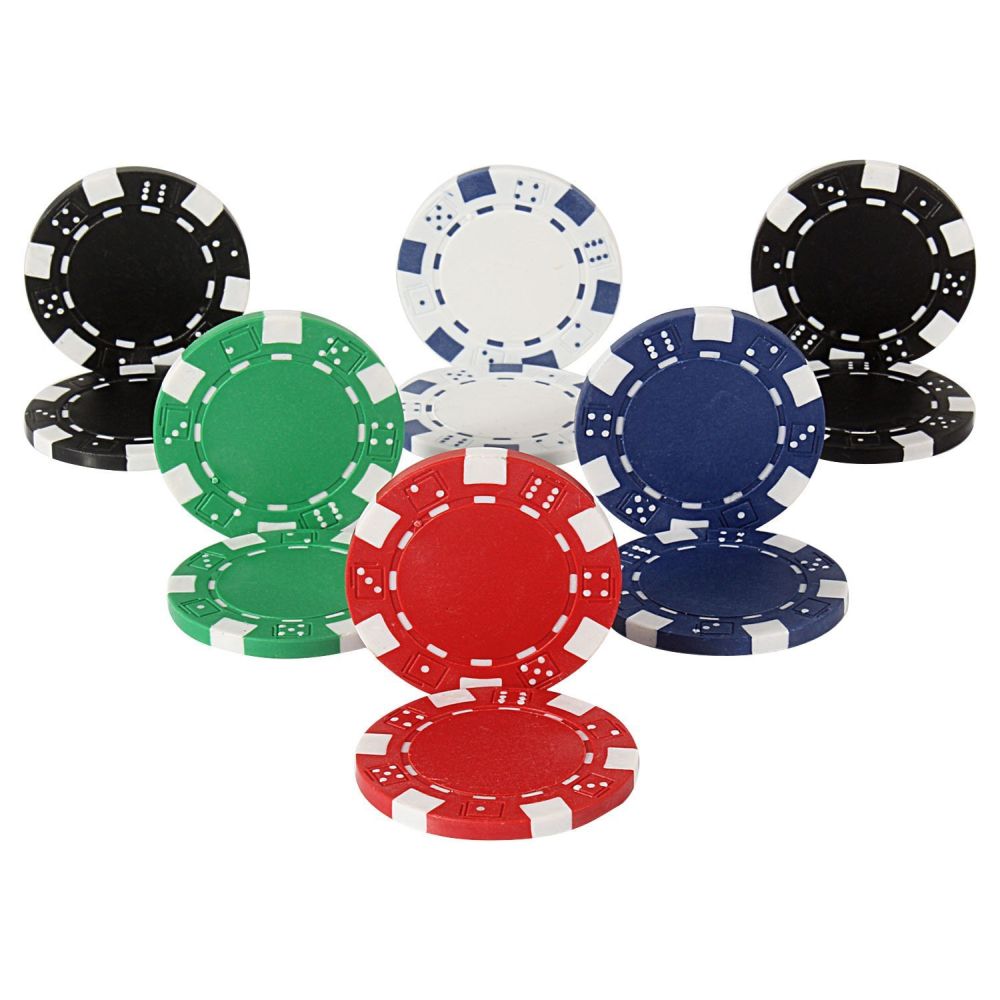 Set poker cu 300 jetoane si servieta din piele ecologica