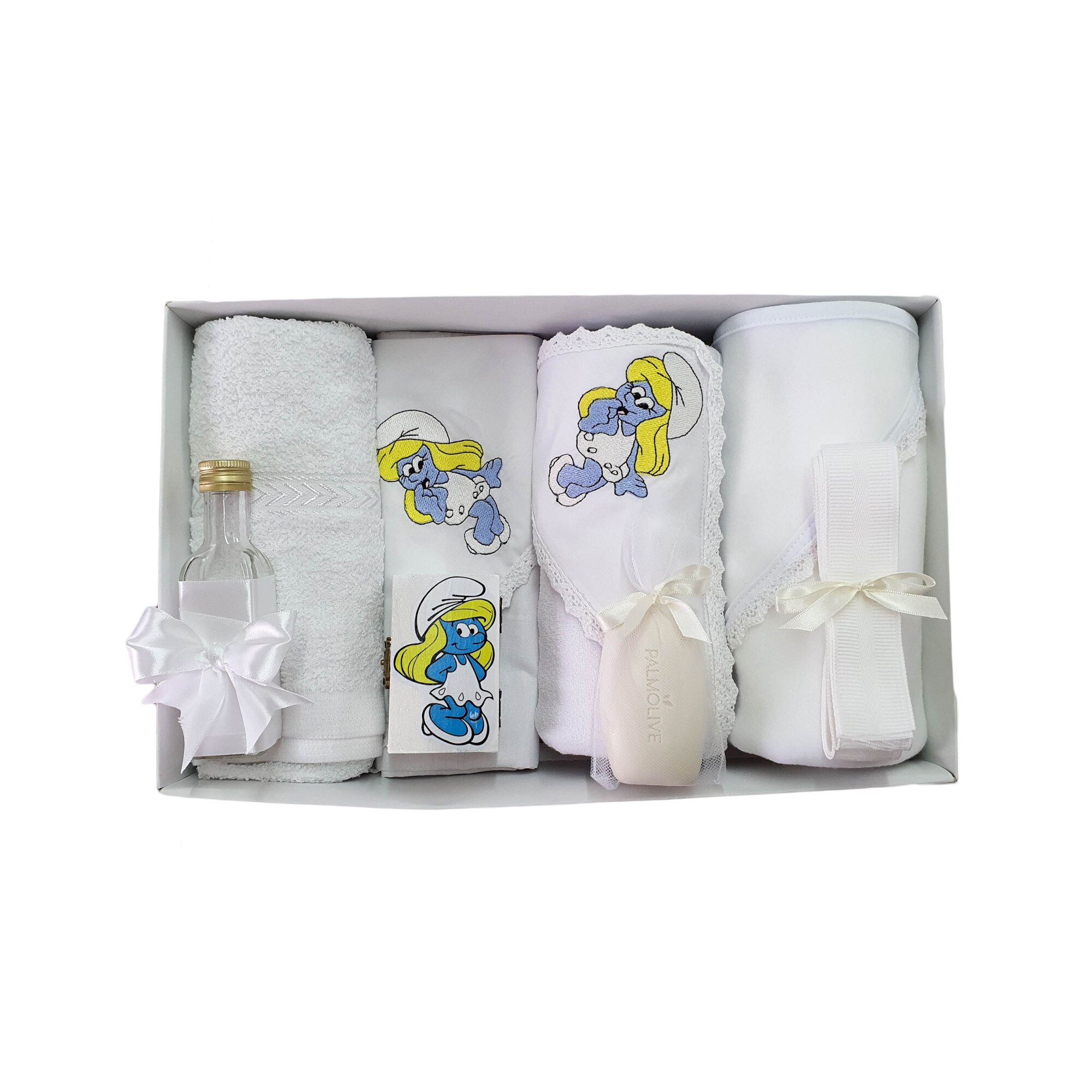 Trusou botez complet, brodat Strumfita