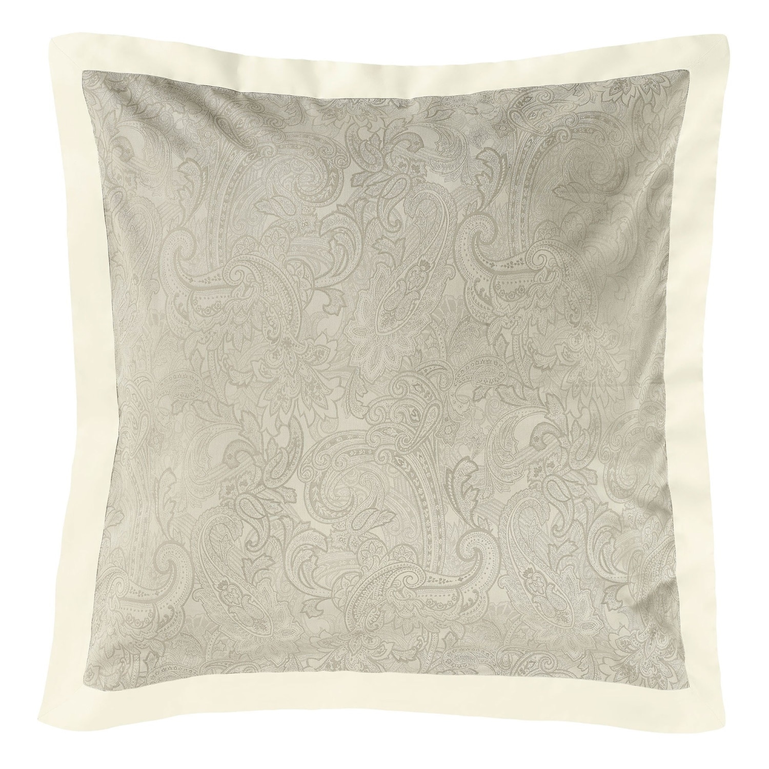Fata de perna Descamps Auguste 65x65cm, Alabastru