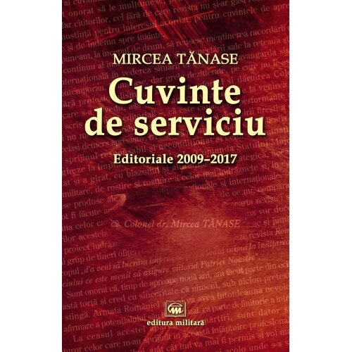 Cuvinte de serviciu - Mircea Tanase