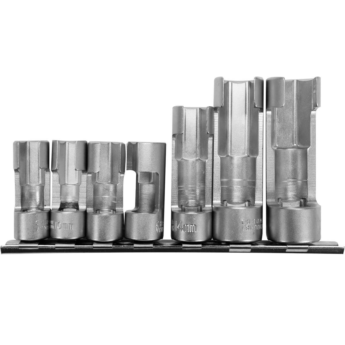 Set Chei Yato pentru Injectoare CR-V 3/8 - 1/2 inch 10 - 19mm 7 buc YT-17508