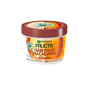 Masca par indisciplinat 3 in 1 Fructis Macadamia Hair Food Garnier, 390 ml Masca par indisciplinat 3 in 1 Fructis Macadamia Hair Food Garnier, 390 ml