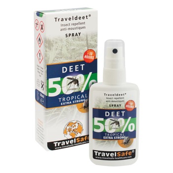 Spray antiinsecte TravelSafe Deet 50% TS0212, 60ml Spray antiinsecte TravelSafe Deet 50% TS0212, 60ml