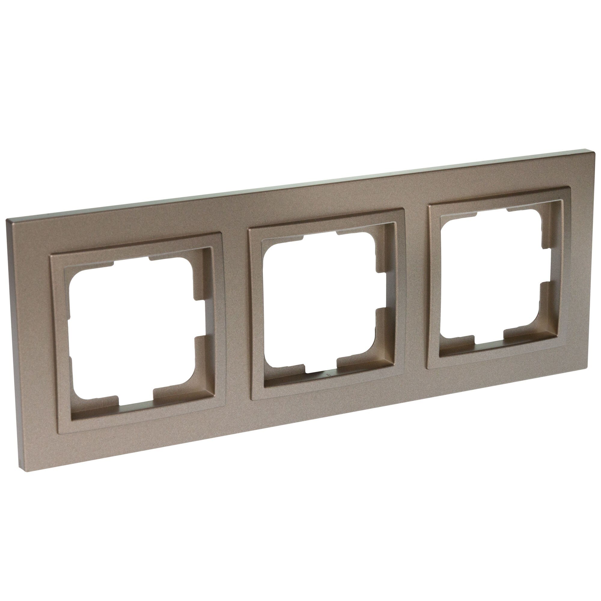 Rama Mono Electric DESPINA, 3 module, light fume